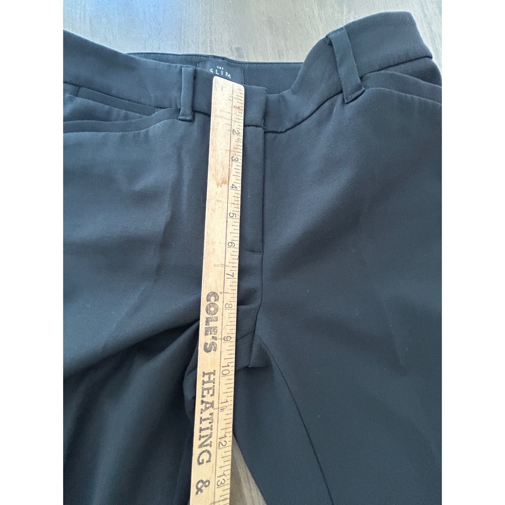 White House Black Market The Slim Ankle Pants Black Size 2 Trousers Professional - Picture 5 of 13